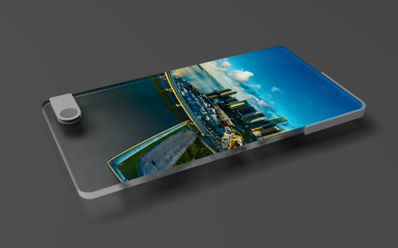 Gina – Future Glass Smartphone Concept